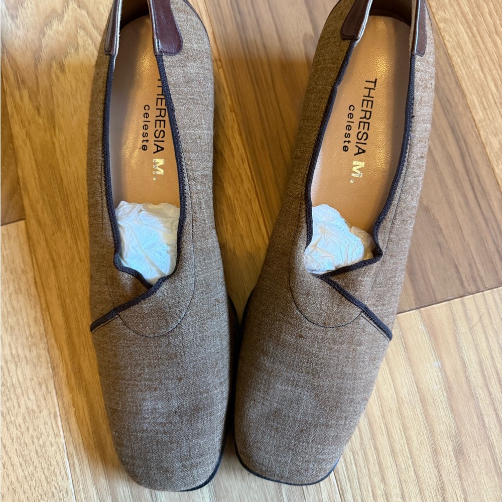 Theresia M. Brown Slip-On Shoes